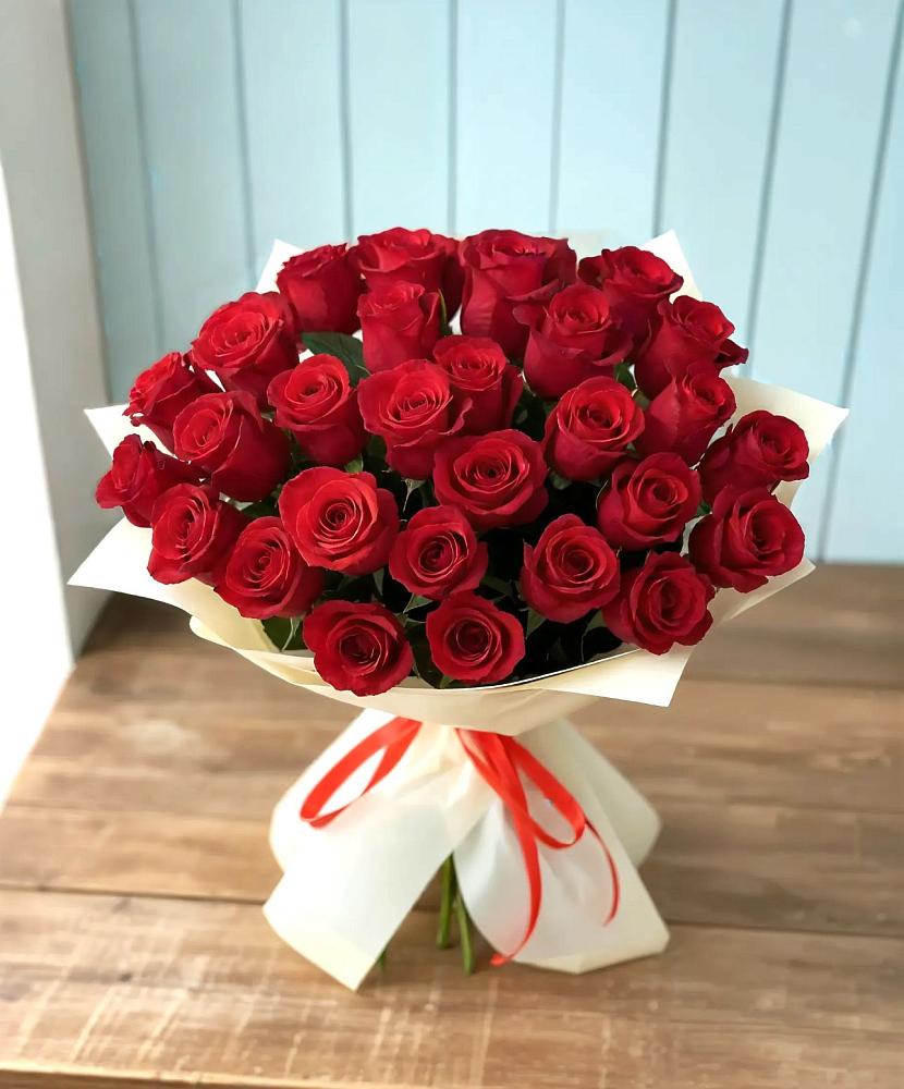 Букет 29 Красных роз в Габукае