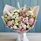 Букет цветов из: Альстромерии и Розы в Габукае