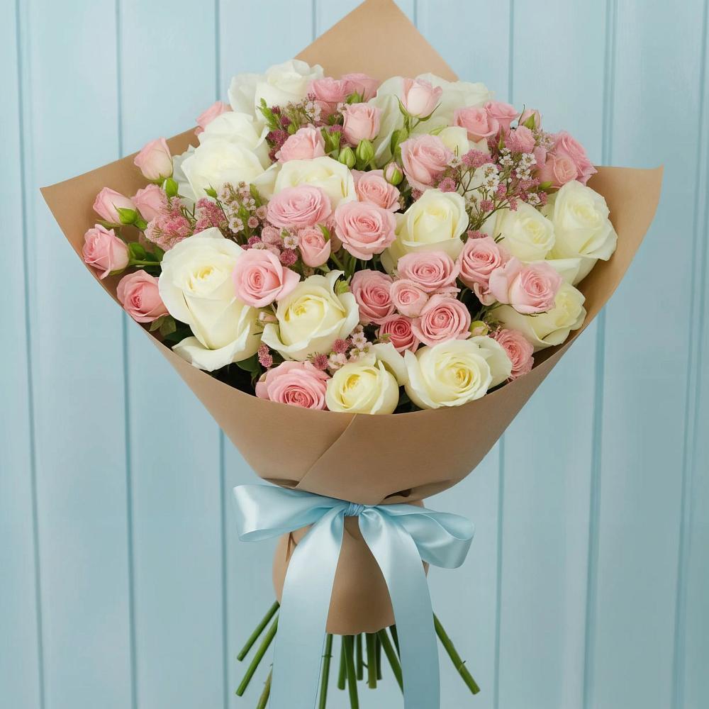 Букет цветов из: Розы в Габукае