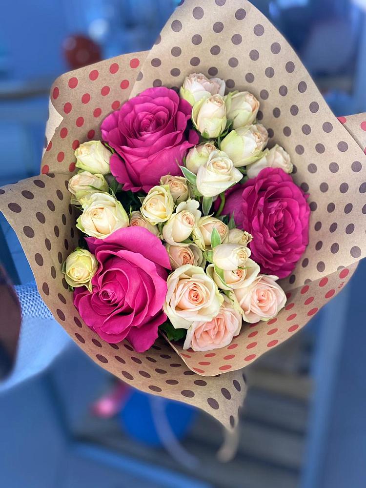 Букет цветов из: Розы в Габукае