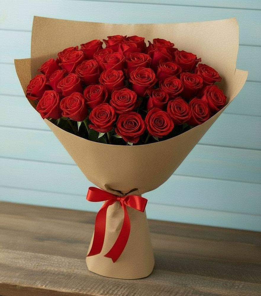Букет Красные розы Милано в Габукае