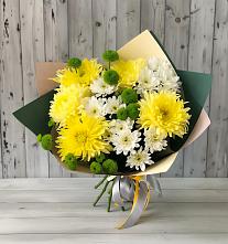 Букет цветов из:  Хризантемы #REPLACE_PRED# Габукае