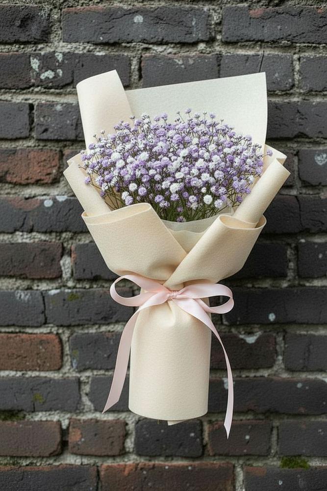 Букет цветов из: Гипсофила в Габукае