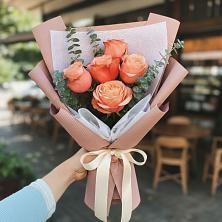 Букет цветов из:  Розы в Габукае