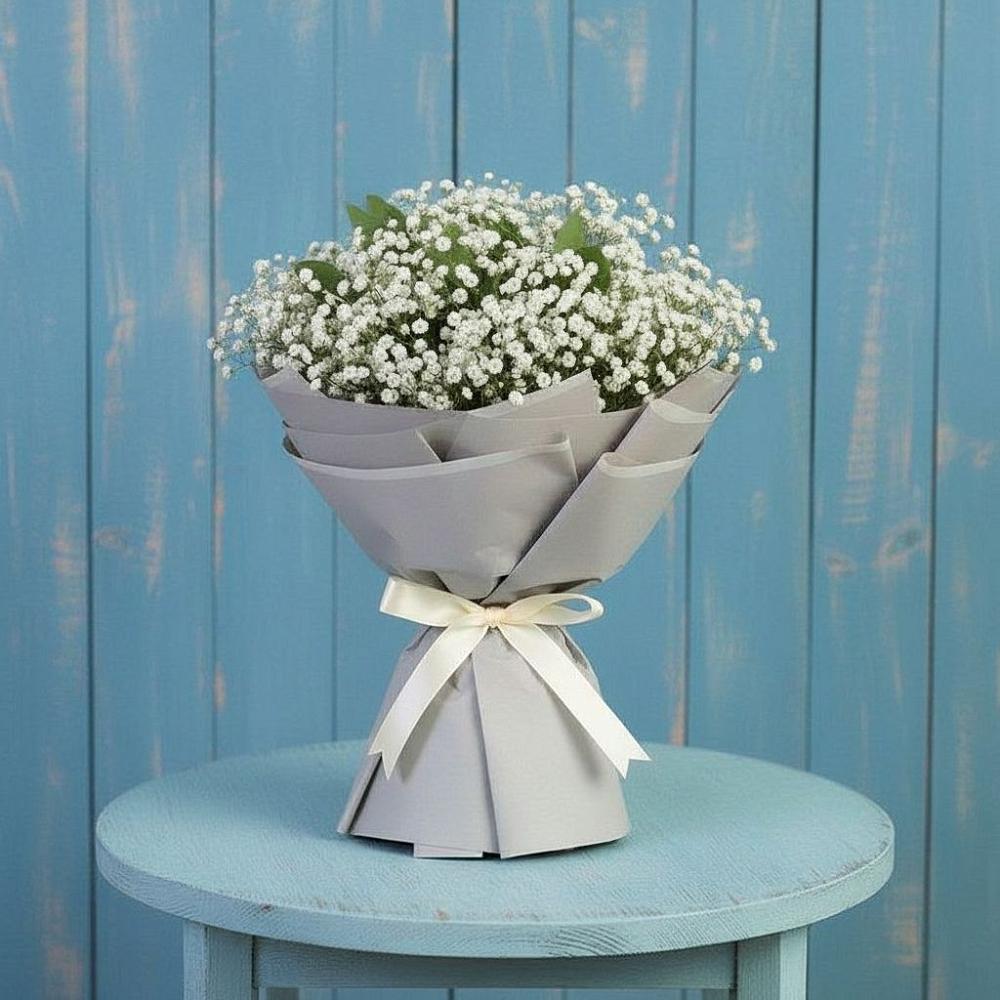 Букет цветов из: Гипсофила в Габукае