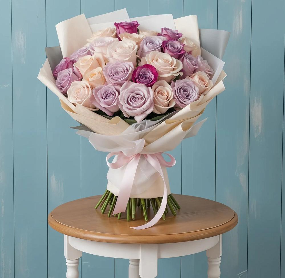 Букет цветов из: Розы в Габукае