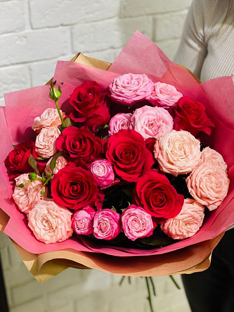 Букет цветов из: Розы в Габукае