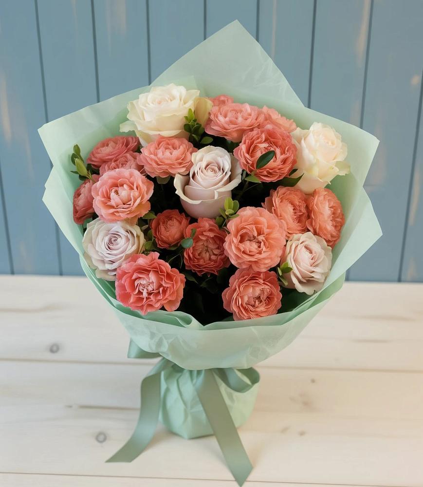 Букет цветов из: Розы в Габукае