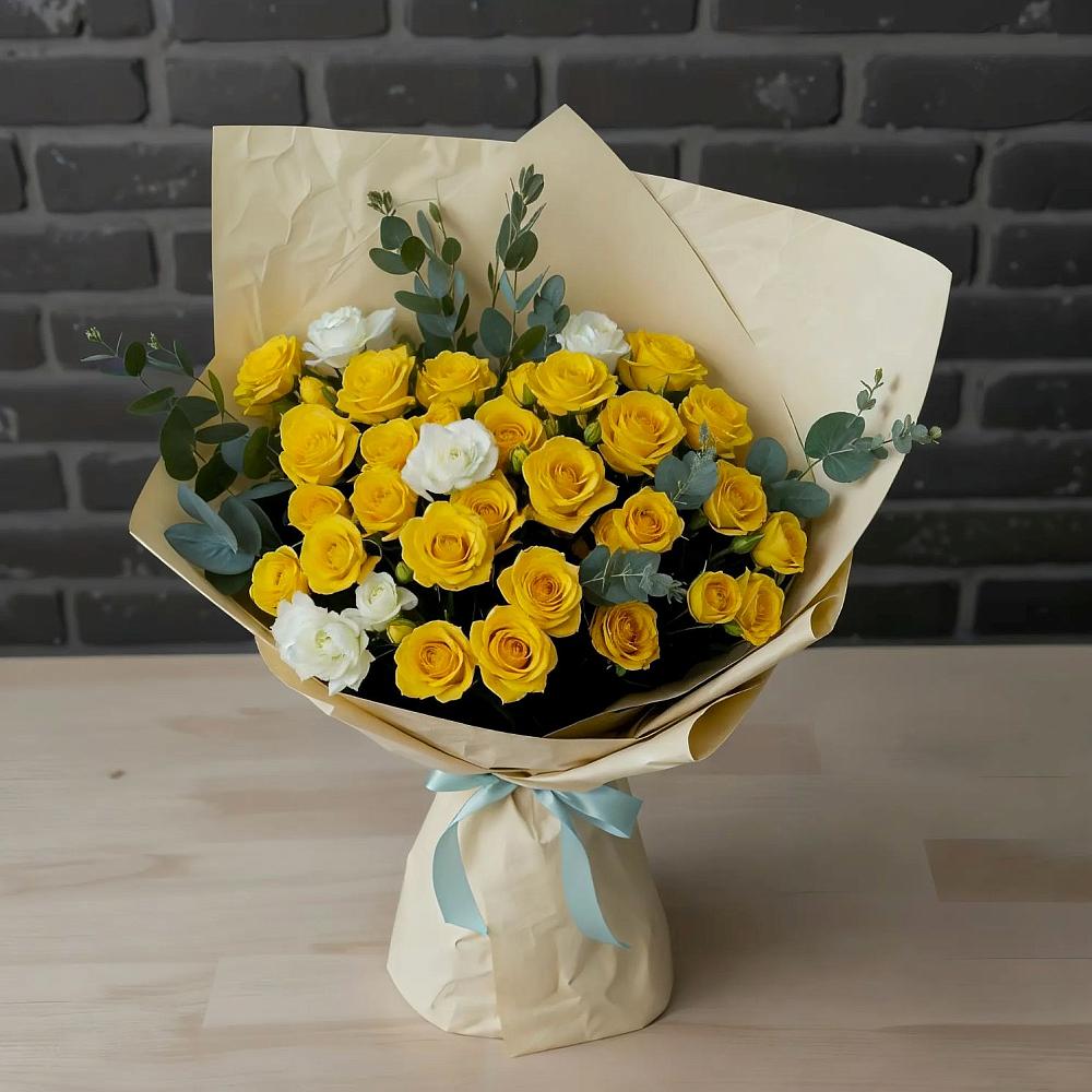 Букет цветов из: Розы в Габукае