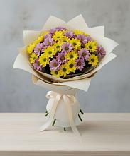 Букет цветов из:  Хризантемы #REPLACE_PRED# Габукае