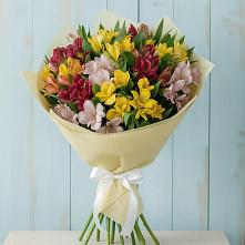 Букет цветов из:  Альстромерии в Габукае