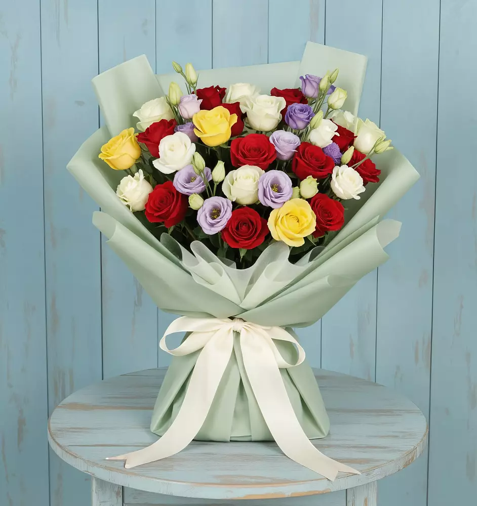 Букет цветов из: Розы в Габукае