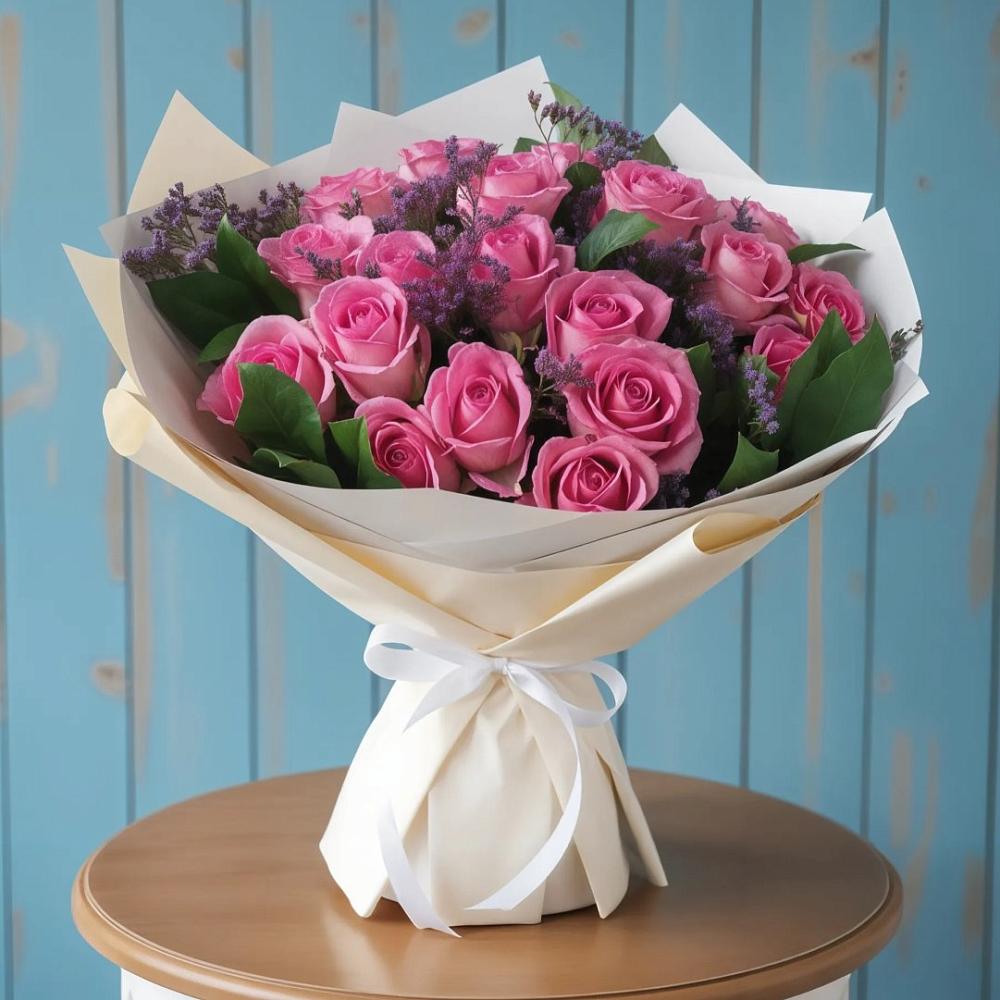 Букет цветов из: Розы в Габукае