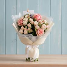Букет цветов из:  Розы в Габукае