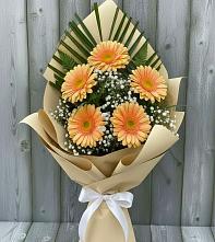 Букет цветов из:  Герберы #REPLACE_PRED# Габукае
